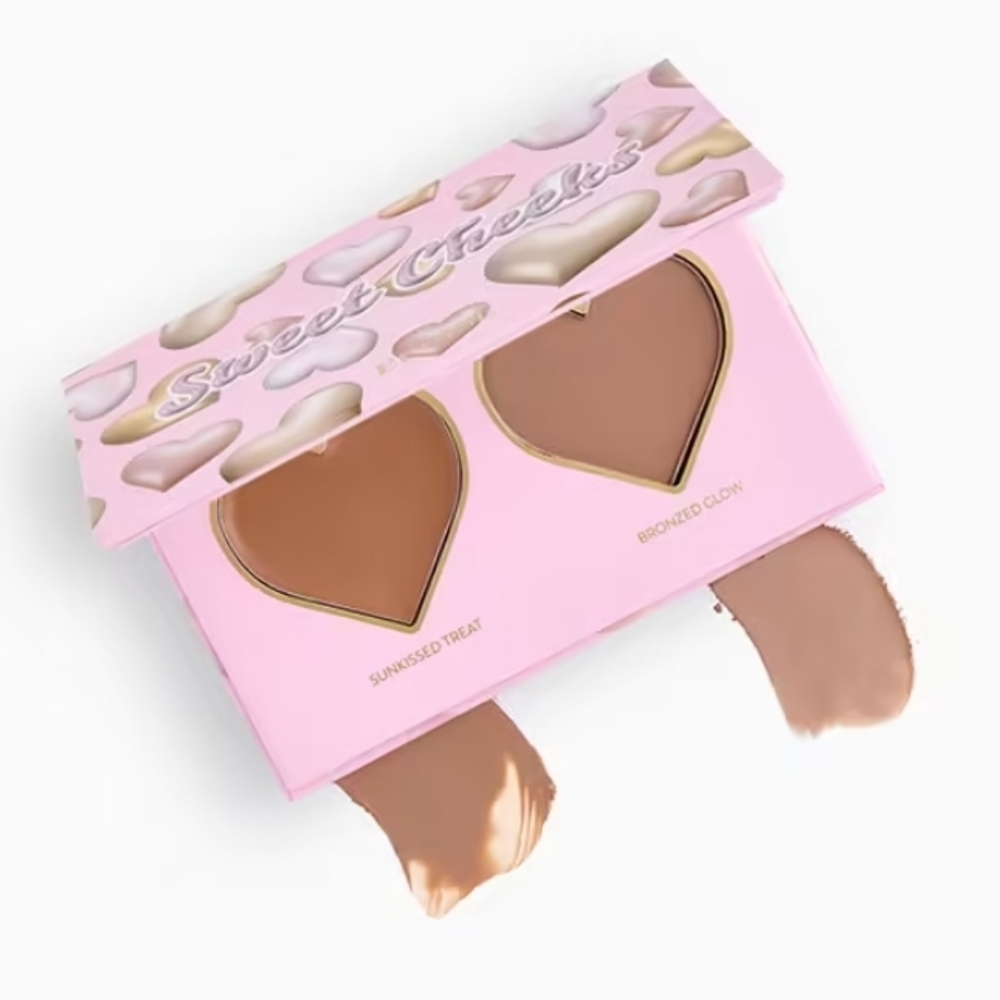 NIB - Sweet Cheeks Bronzing Palette in Sunkissed Treat & Bronzed Glow